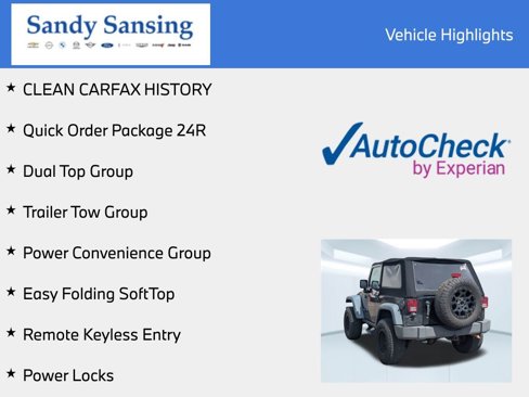 Used 2010 Jeep Wrangler Rubicon w/ Dual Top Group image 10