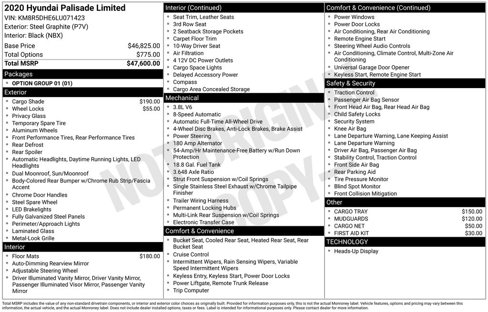 Used 2020 Hyundai Palisade Limited image 10