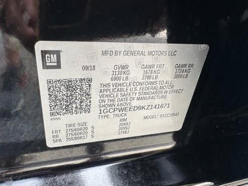 Used 2019 Chevrolet Silverado 1500 LTZ w/ LTZ Plus Package image 33