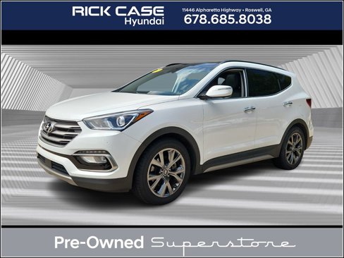 Used 2017 Hyundai Santa Fe Sport w/ 2.0T Ultimate Tech Package 05 image 1