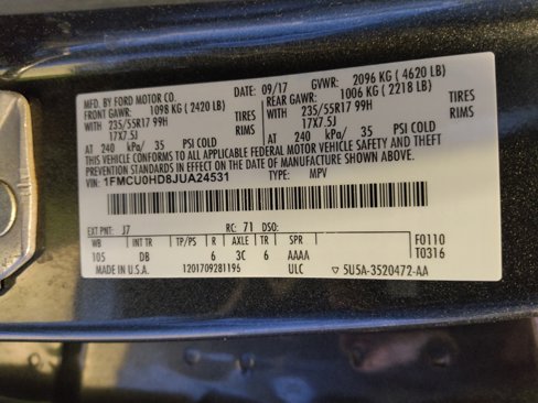 Used 2018 Ford Escape SEL image 33