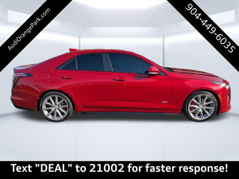 Used 2020 Cadillac CT4 V w/ Climate Package image 2
