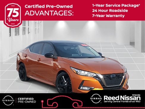 Certified 2022 Nissan Sentra SR image 1