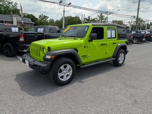 Used 2021 Jeep Wrangler Unlimited Sport image 2