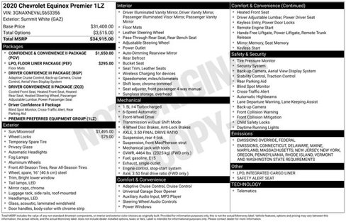 Used 2020 Chevrolet Equinox Premier image 5