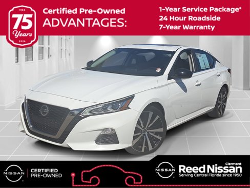 Certified 2020 Nissan Altima 2.5 SR w/ Premium Package image 1
