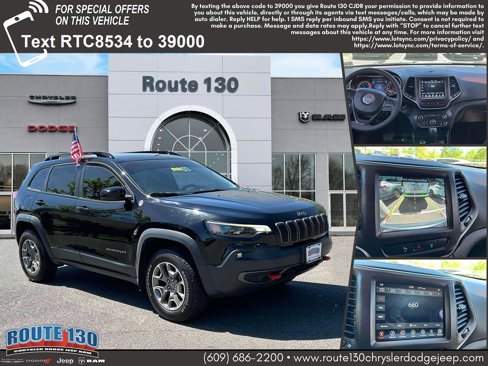 Used 2022 Jeep Cherokee Trailhawk w/ Comfort/Convenience Group image 1