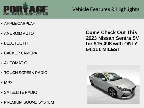 Used 2023 Nissan Sentra SV image 7