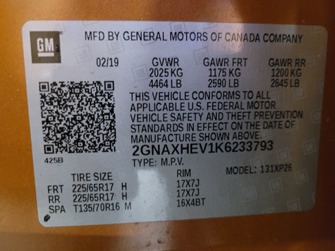 Used 2019 Chevrolet Equinox LS image 33