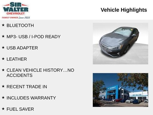 Used 2020 Hyundai Elantra Limited w/ Cargo Package (C1) image 2