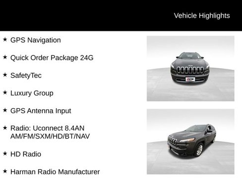Used 2015 Jeep Cherokee Limited w/ Luxury Group image 14