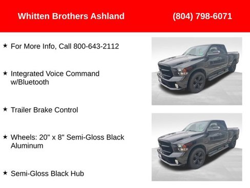 Used 2018 RAM 1500 Express w/ Black Ram 1500 Express Group image 7