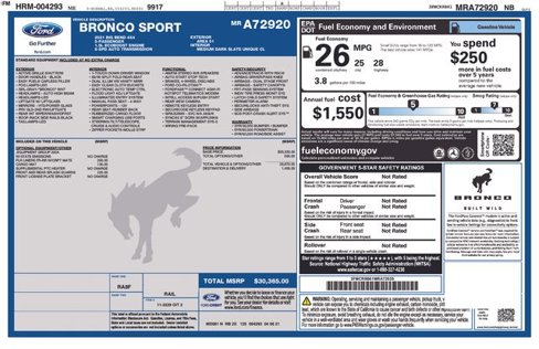 Used 2021 Ford Bronco Sport Big Bend image 20