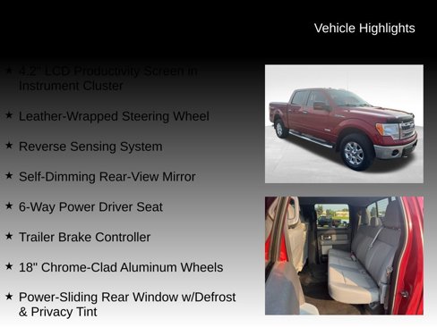 Used 2014 Ford F150 XLT w/ Equipment Group 302A Luxury image 24