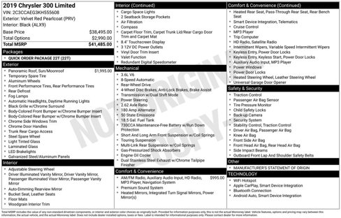 Used 2019 Chrysler 300 Limited image 7