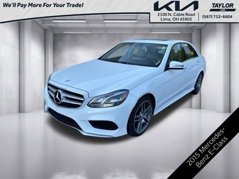Used 2015 Mercedes-Benz E 350 4MATIC Sedan image 1