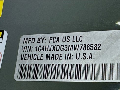 Certified 2021 Jeep Wrangler Unlimited Sport image 25