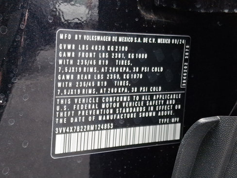 New 2024 Volkswagen Taos SEL image 10