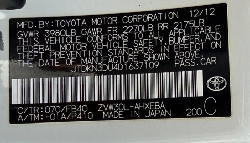 Used 2013 Toyota Prius One image 17