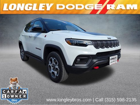 Used 2022 Jeep Compass Trailhawk w/ Trailhawk Elite Group image 1