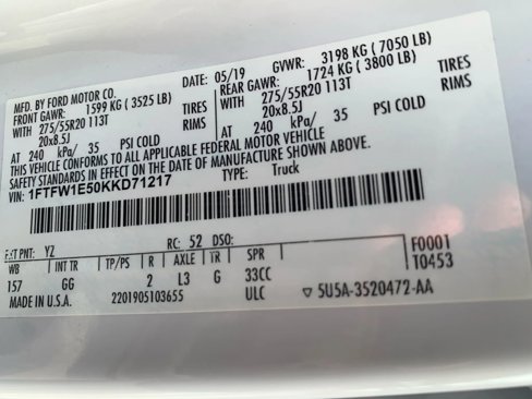 Used 2019 Ford F150 XL w/ Equipment Group 101A Mid image 30