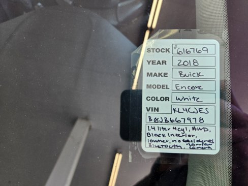 Used 2018 Buick Encore Preferred image 14