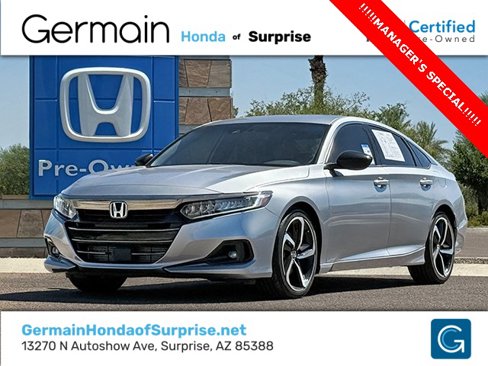 Certified 2022 Honda Accord Sport image 1