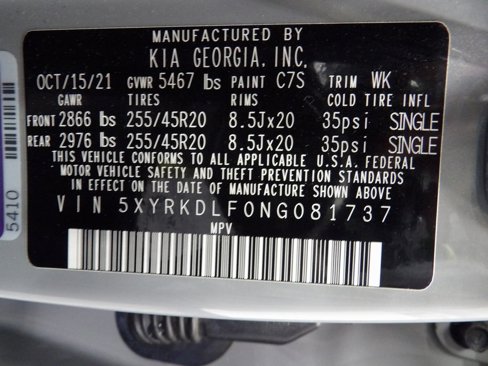 Used 2022 Kia Sorento SX image 54