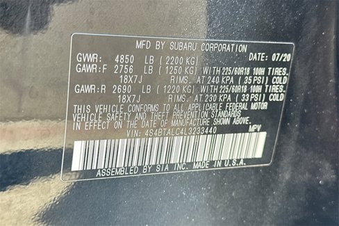 Used 2020 Subaru Outback Limited w/ Tech Package 2 image 33