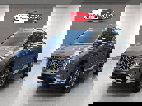 Used 2022 Hyundai Santa Fe Blue w/ Cargo Package image 3