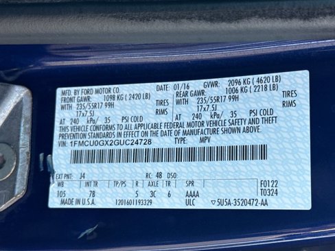 Used 2016 Ford Escape SE w/ Equipment Group 201A image 29