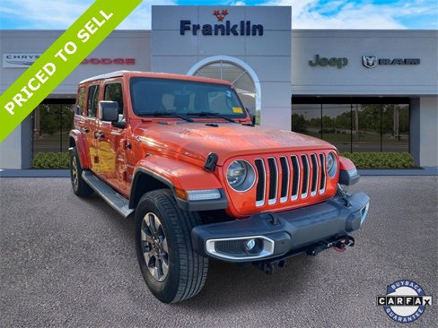 Used 2019 Jeep Wrangler Unlimited Sahara image 1