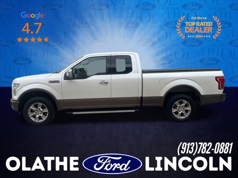 Used 2015 Ford F150 Lariat w/ Equipment Group 502A Luxury image 2