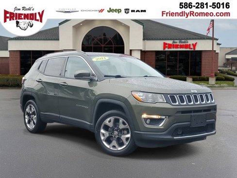 Used 2021 Jeep Compass Limited w/ Sun and Sound Group image 1