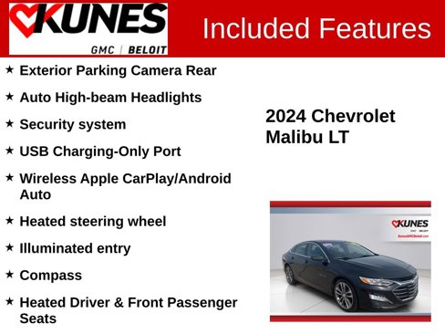 Used 2024 Chevrolet Malibu LT image 3