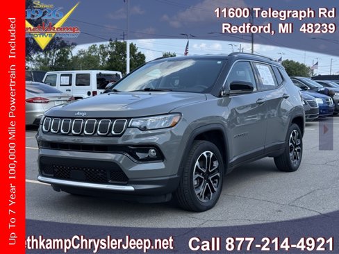 Certified 2022 Jeep Compass Limited image 30