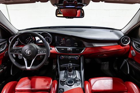 Used 2019 Alfa Romeo Giulia Ti Sport w/ Quick Order Package 22S Sport image 35