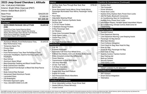 Used 2023 Jeep Grand Cherokee L Laredo image 38