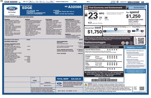 Used 2021 Ford Edge SEL w/ Convenience Package image 37