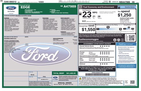 Used 2022 Ford Edge SEL w/ Convenience Package image 16