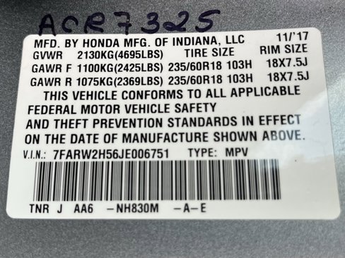 Used 2018 Honda CR-V EX image 18