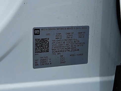Certified 2022 Chevrolet Equinox LT image 26