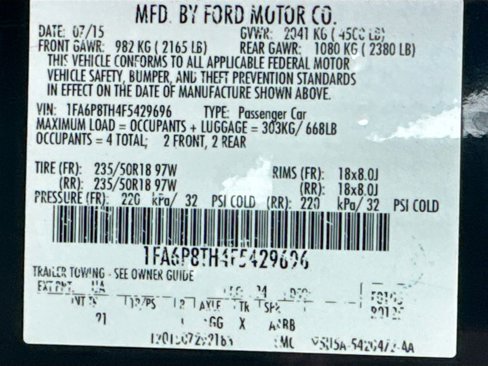 Used 2015 Ford Mustang Coupe image 31
