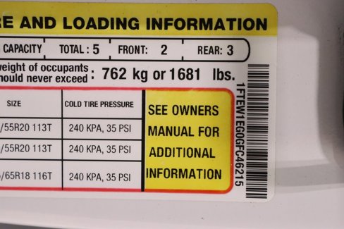 Used 2016 Ford F150 King Ranch w/ Equipment Group 601A Luxury image 48