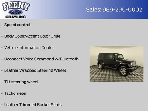 Used 2016 Jeep Wrangler Unlimited Sahara w/ Max Tow Package image 20