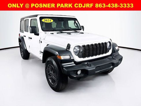 Certified 2024 Jeep Wrangler Unlimited Sport image 1