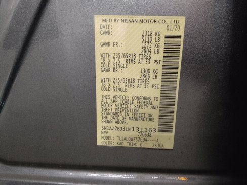 Used 2020 Nissan Murano SV w/ Cargo Package image 33
