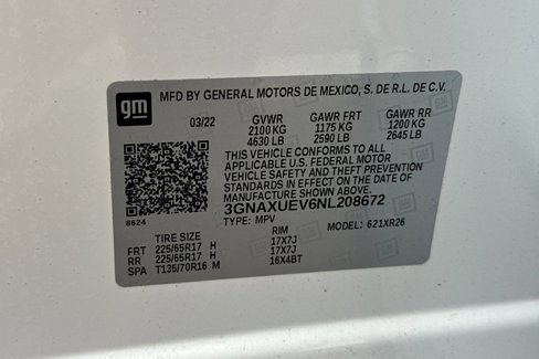 Used 2022 Chevrolet Equinox LT image 29