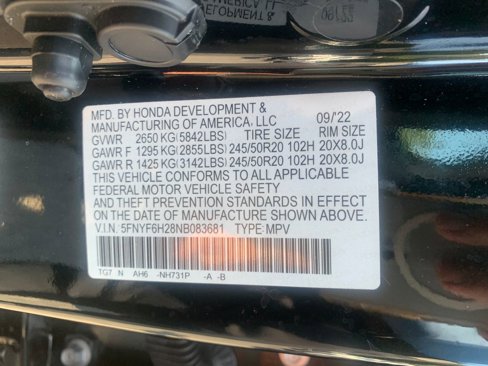 Used 2022 Honda Pilot Special Edition image 36