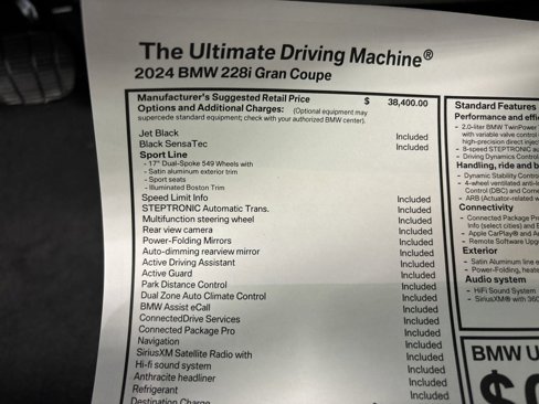 Used 2024 BMW 228i Gran Coupe image 39